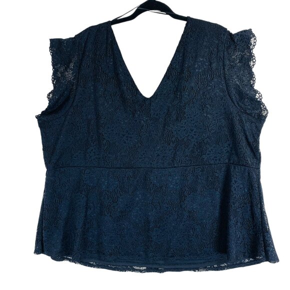 Plus size   Sleeveless   top  black plus size 5X Addition Elle - Picture 4 of 15